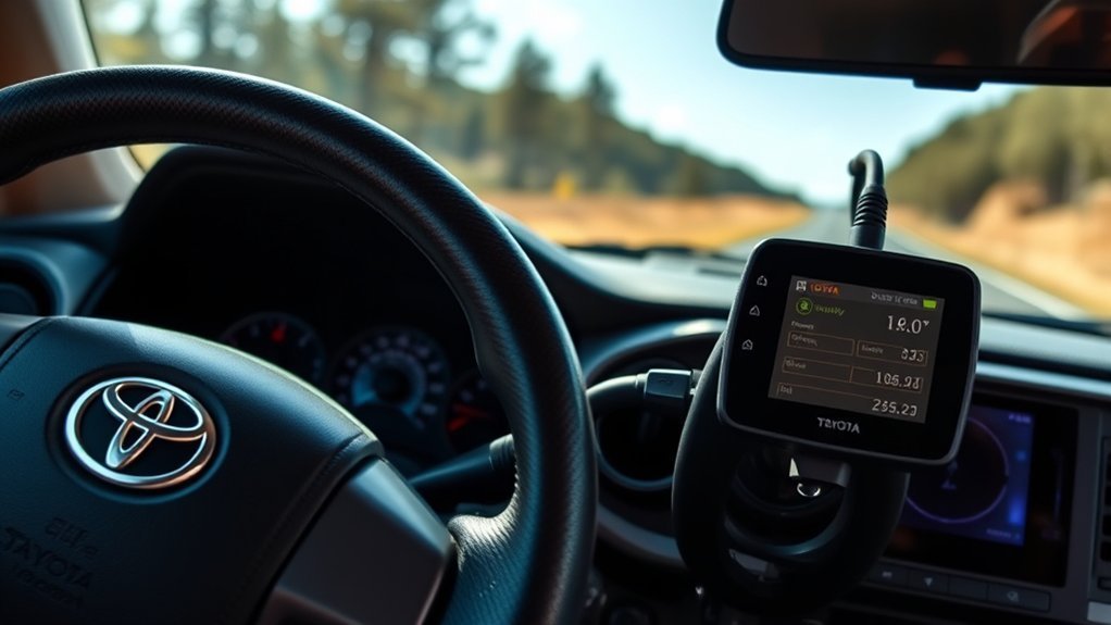Toyota Tacoma drive cycle steps for achieving OBD-II monitor readiness