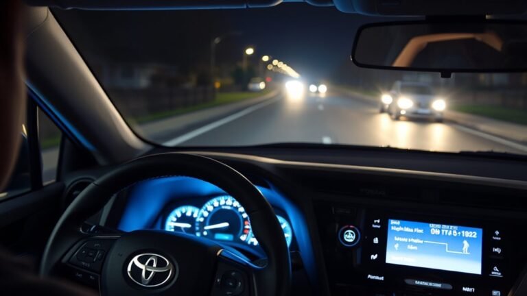 activate rav4 automatic high beams