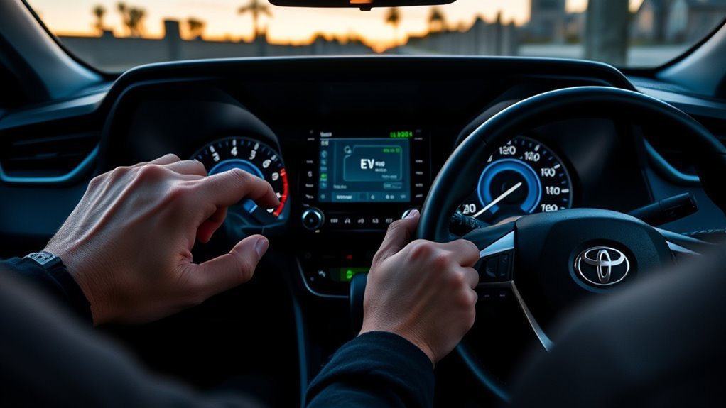 activate rav4 ev mode responsibly