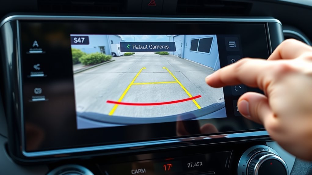 adjust rav4 backup camera