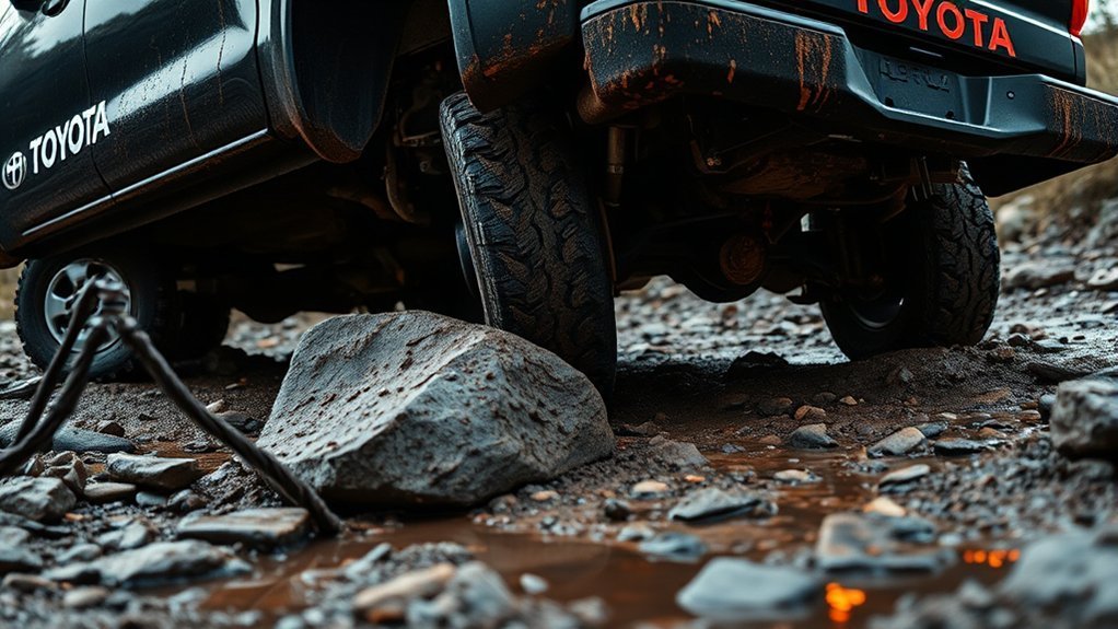 Toyota Tundra traction control and off-road drive systems