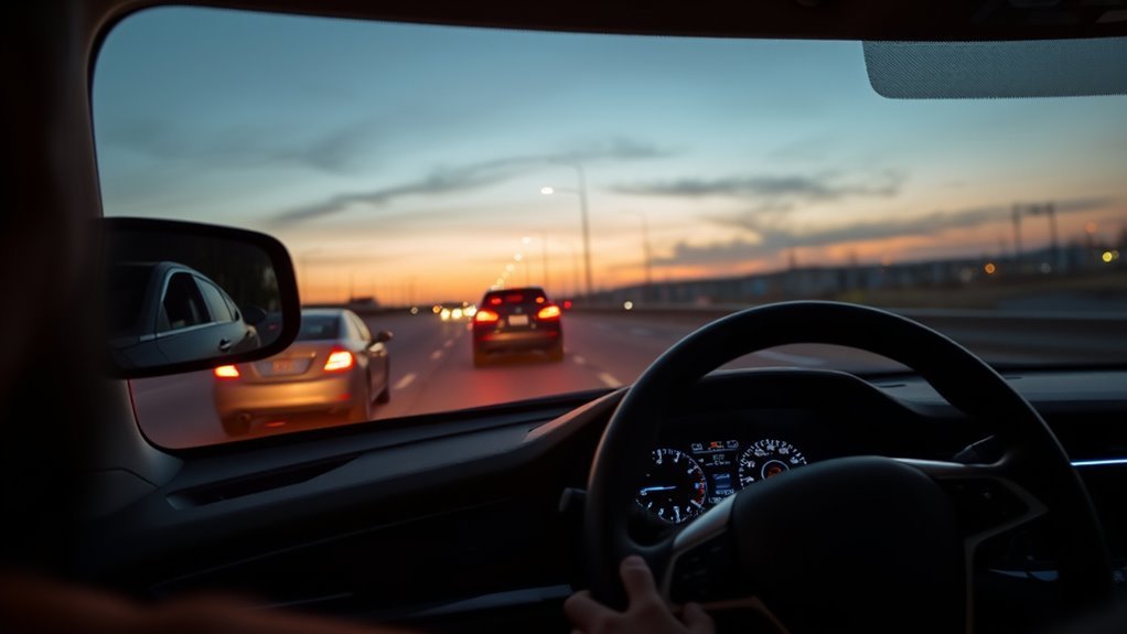 Comparison of alert-only blind-spot monitoring and blind-spot intervention systems