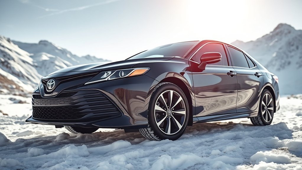 Toyota Camry AWD all-weather driving confidence