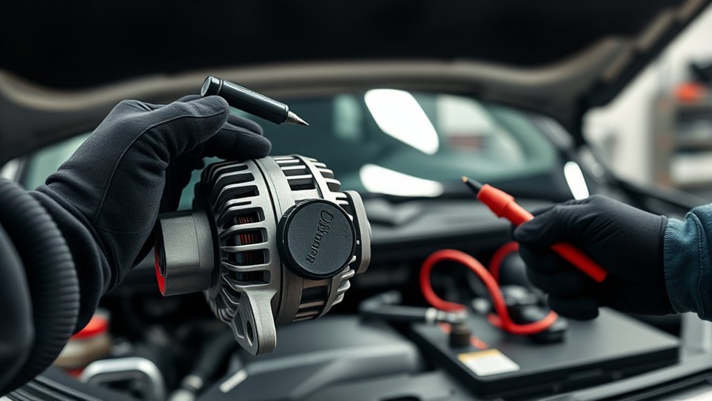 RAV4 Alternator Problems: Diagnose Charging Faults 2 RAV4 alternator diagnostic checklist with battery, belt, wiring, and warning light checks