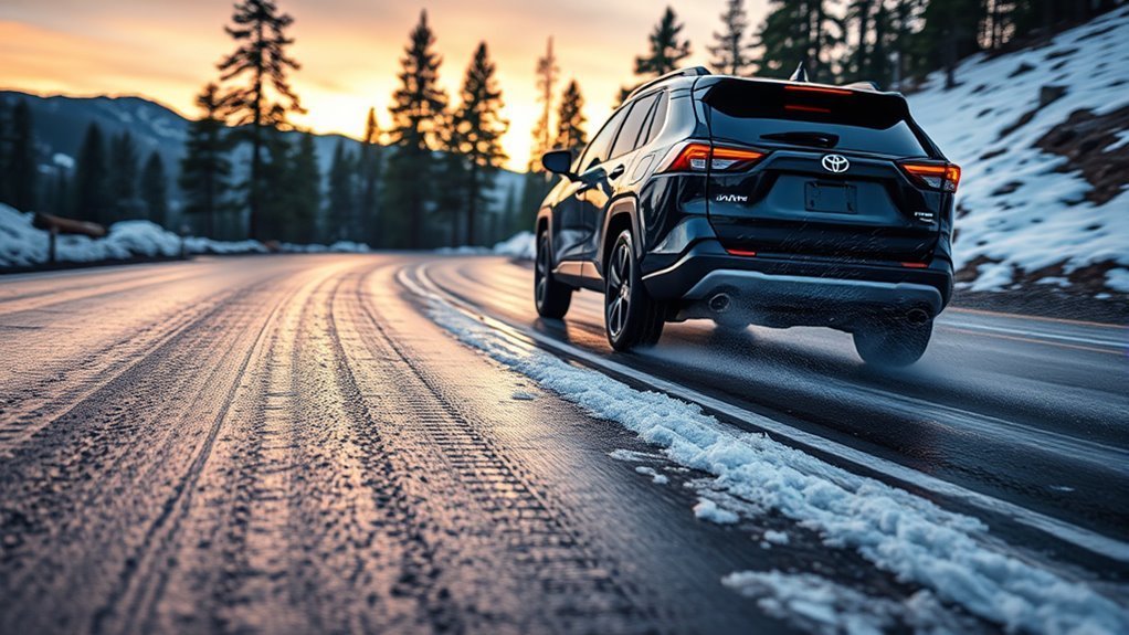 RAV4 AWD System Explained: Toyota 2026 Guide & Tips 4 Toyota RAV4 AWD engagement sensors monitoring wheel speed steering angle and road conditions