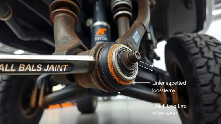 ball joint wear symptoms