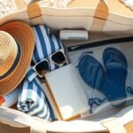 beach tote packing tips
