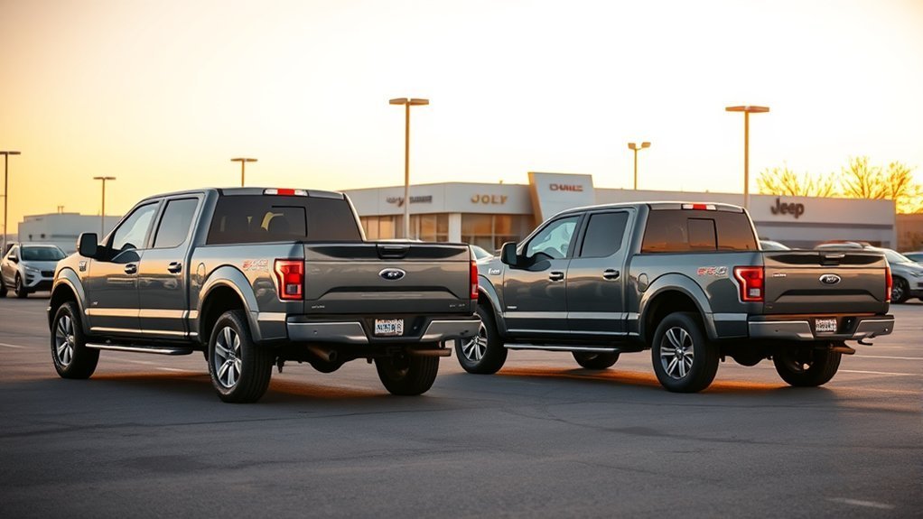 Crew cab and extended cab pickup comparison showing comfort, cost, and bed-length tradeoffs