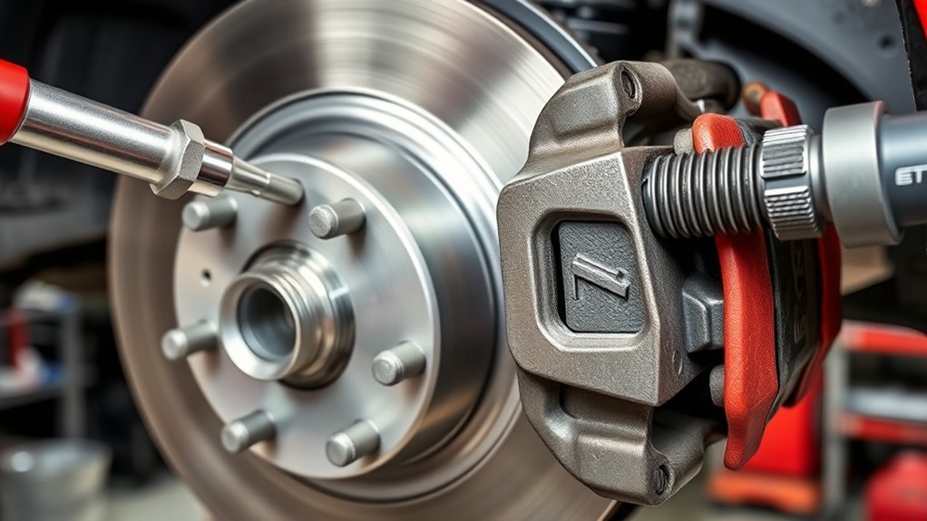 Tundra Brake Pads and Rotors: 4-Step DIY Guide 3 caliper installation and alignment