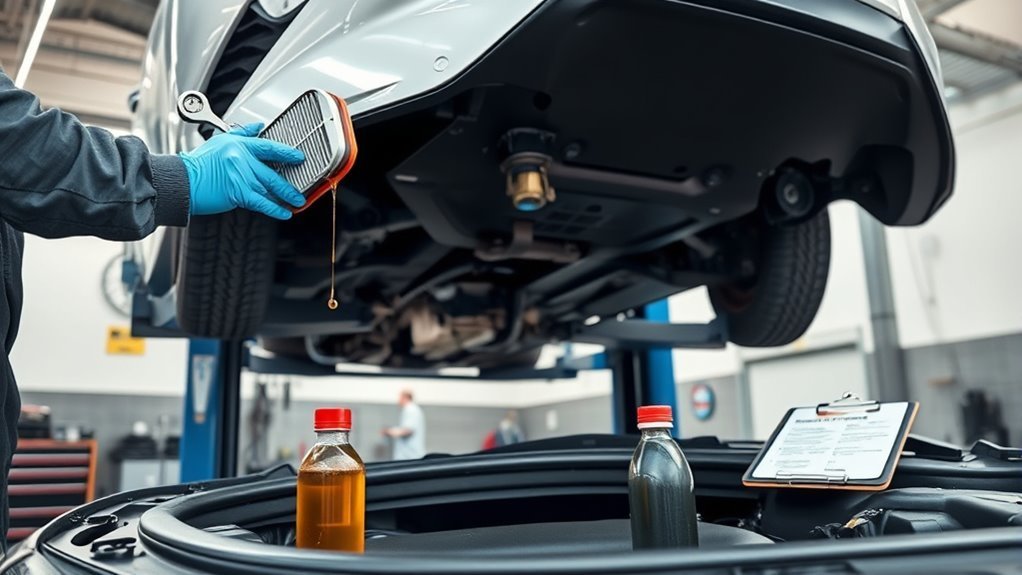 Toyota Camry oil change interval reminder and maintenance checklist