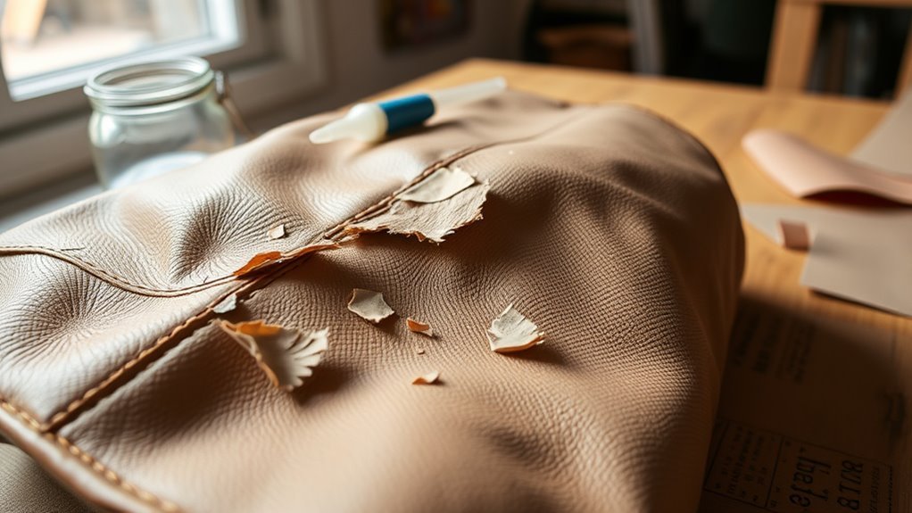 Can a Peeling Faux Leather Bag Be Repaired Successfully? 2 causes of faux leather peeling