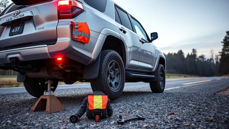 change tire on 4runner