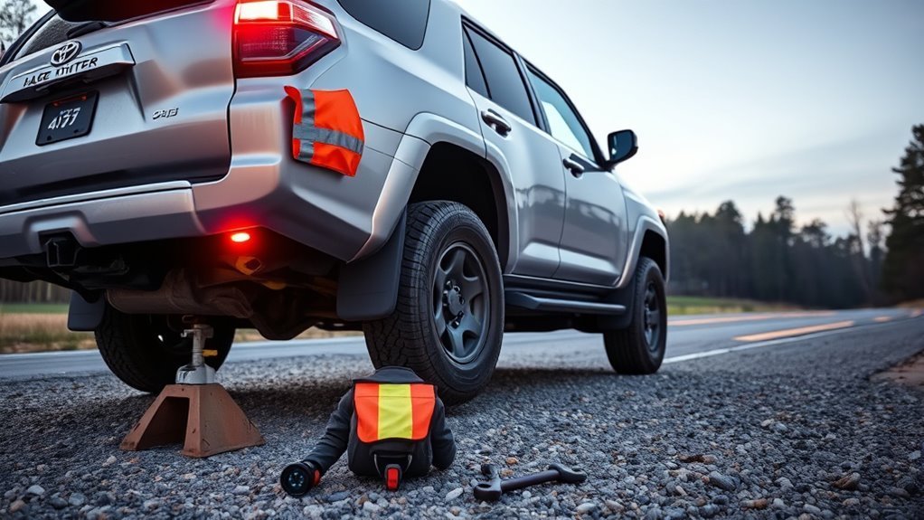 Toyota 4Runner Flat Tire Change: Step-by-Step Guide 1 change tire on 4runner