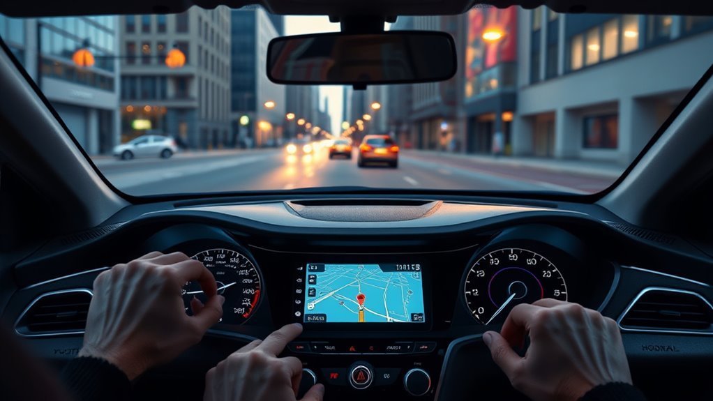 Checking Hyundai Sonata GPS accuracy in an open-sky area