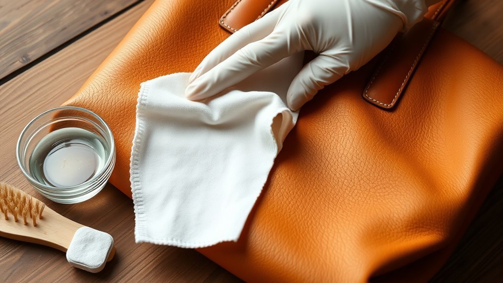 How to Dye a Leather Handbag Without Uneven Color Patches 2 clean inspect repair dye