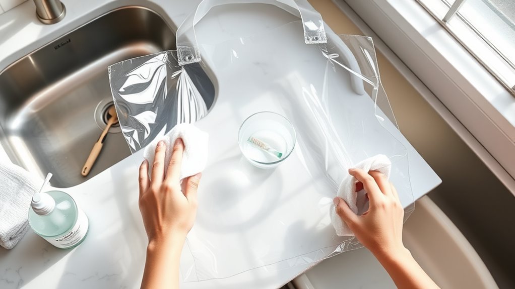 How to Clean a Clear Vinyl Bag Without Clouding the Plastic 1 clean vinyl without clouding
