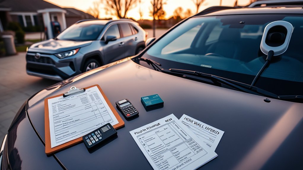 RAV4 Hybrid and Plug-in Hybrid ownership cost comparison including MSRP fuel charging and maintenance