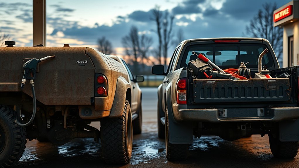 Ownership cost comparison for part-time and full-time 4WD systems