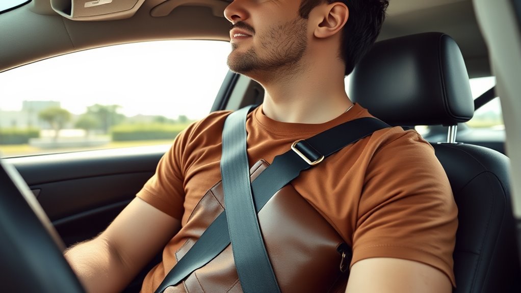 crossbody bag driving hazards