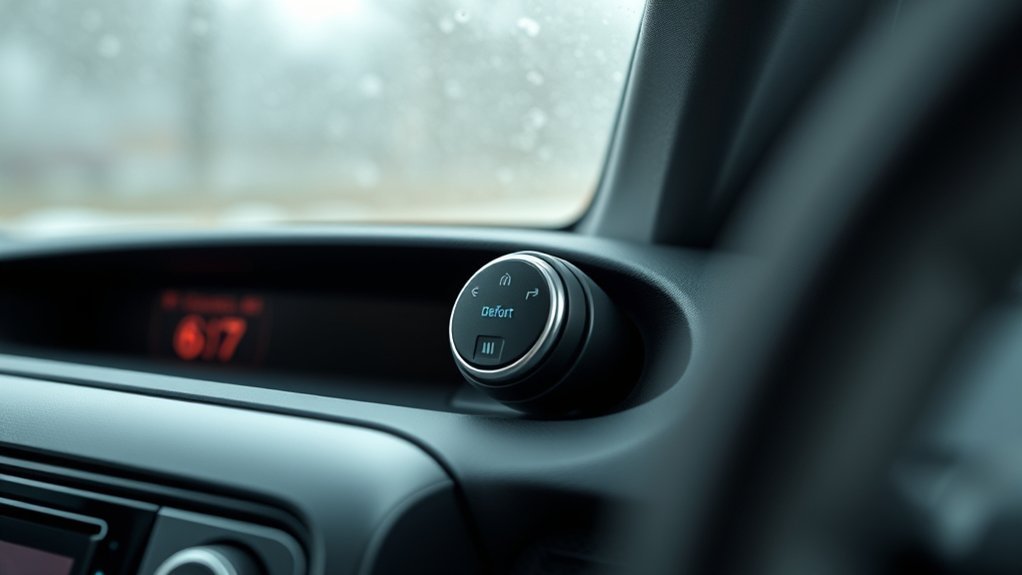 Toyota RAV4 Hybrid climate control buttons for heat, air conditioning, sync, and defrost