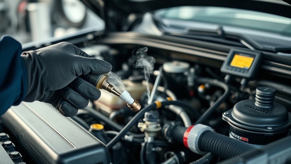 EVAP Check Engine Light: 5 Causes & Fixes 3 Diagnosing EVAP system issues with scanner checks and leak testing