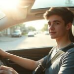 driving safety with crossbody bags