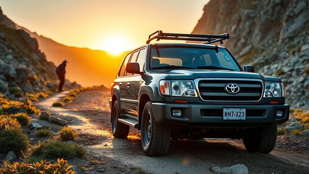 Durable and reliable Land Cruiser 200 Series off-road capable SUV