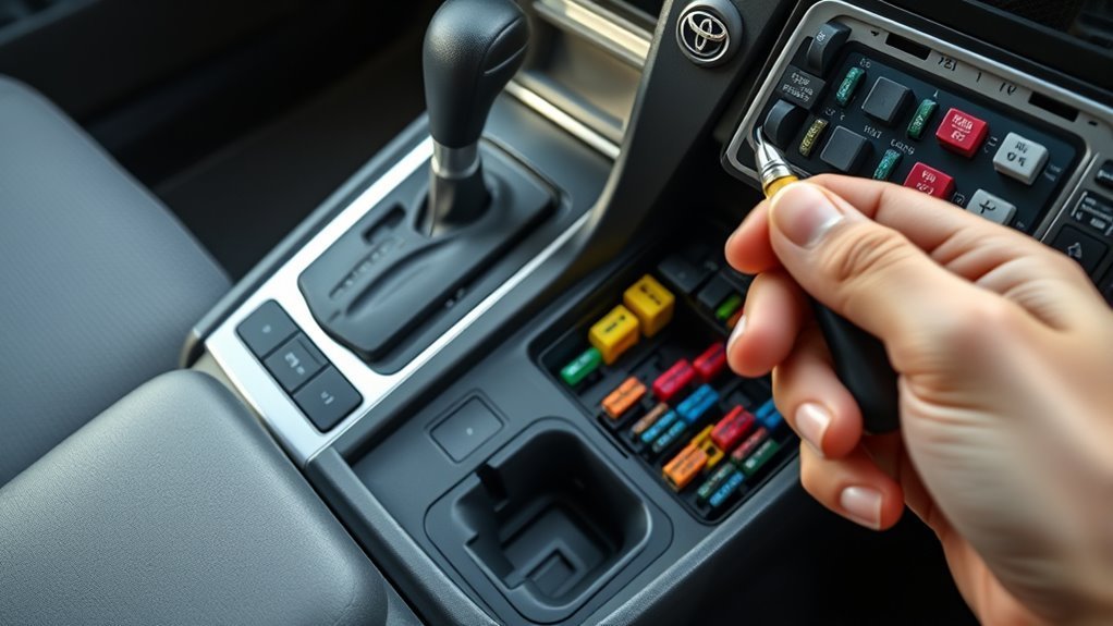 Electrical troubleshooting quick checks for Toyota Camry heated seat fuses relays and switch lights