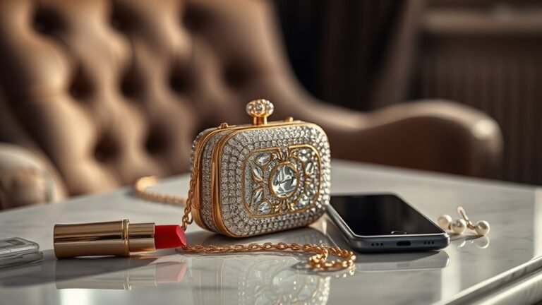 elegant small evening bag