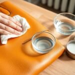eliminate leather water stains