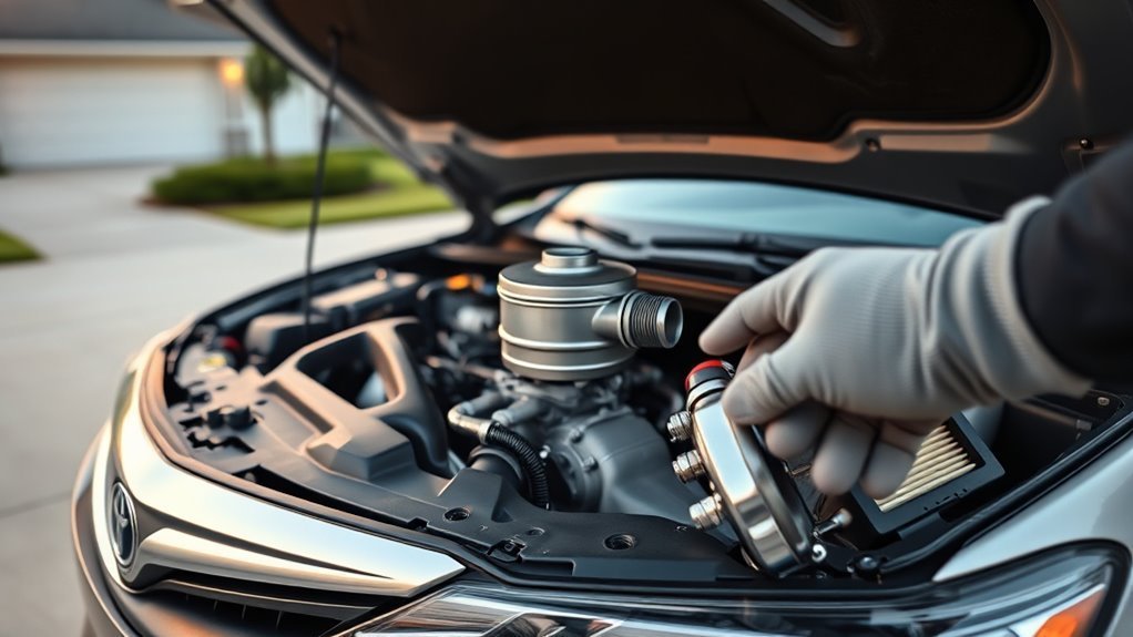Toyota Camry engine maintenance to prevent rough idle and intake deposits