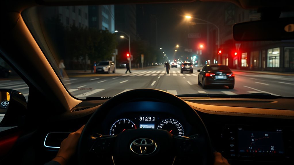 Enhanced Toyota Safety Sense features including lane support, road sign assist, and proactive driving assistance