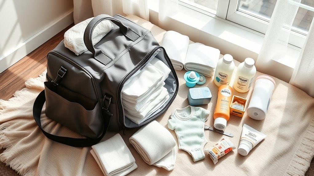essential baby outing supplies