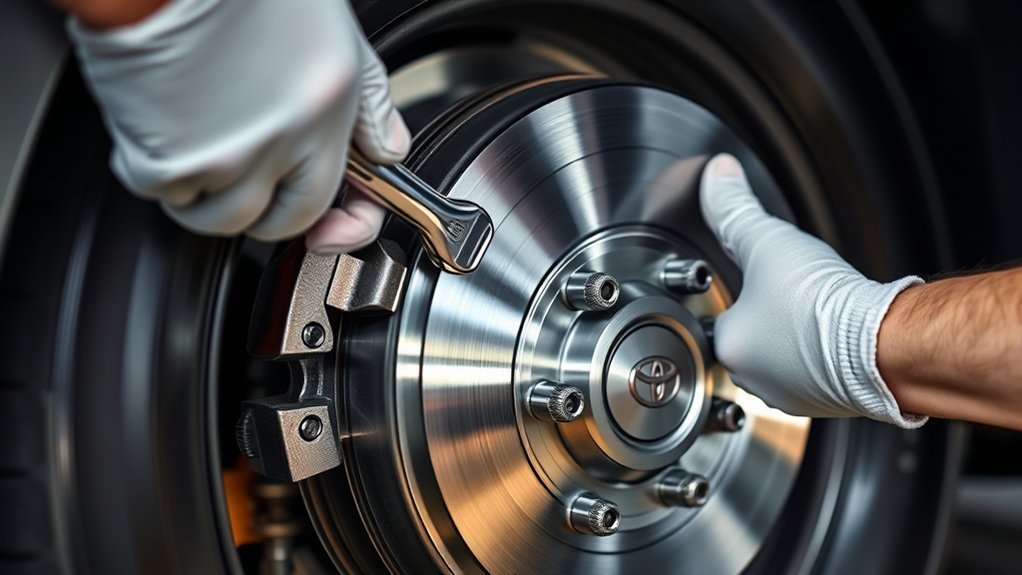 Brake Maintenance for Toyota RAV4: 2026 Service Guide 2 Toyota RAV4 brake maintenance inspection showing pads, rotors, and safety benefits