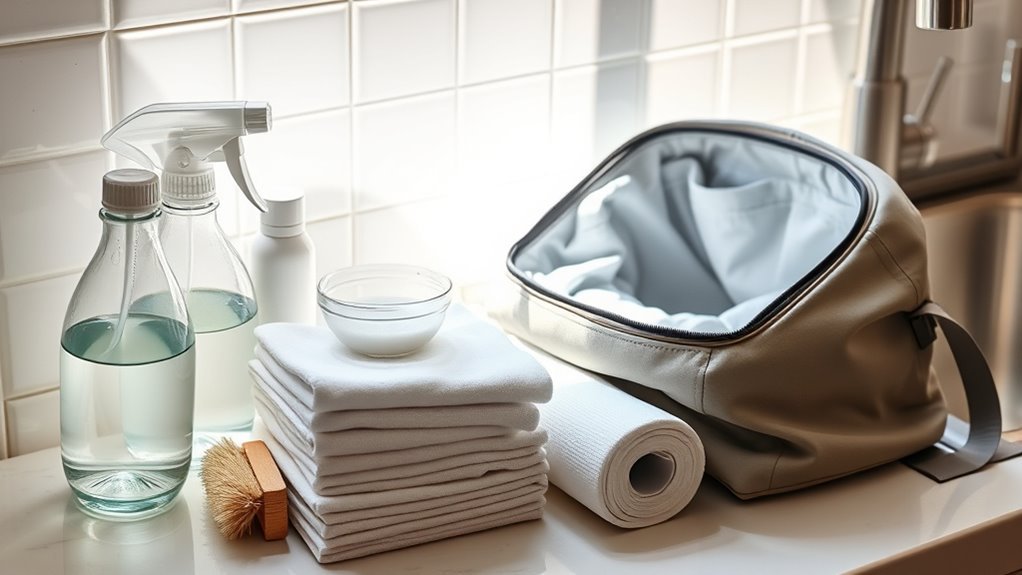 essential diaper bag cleaning