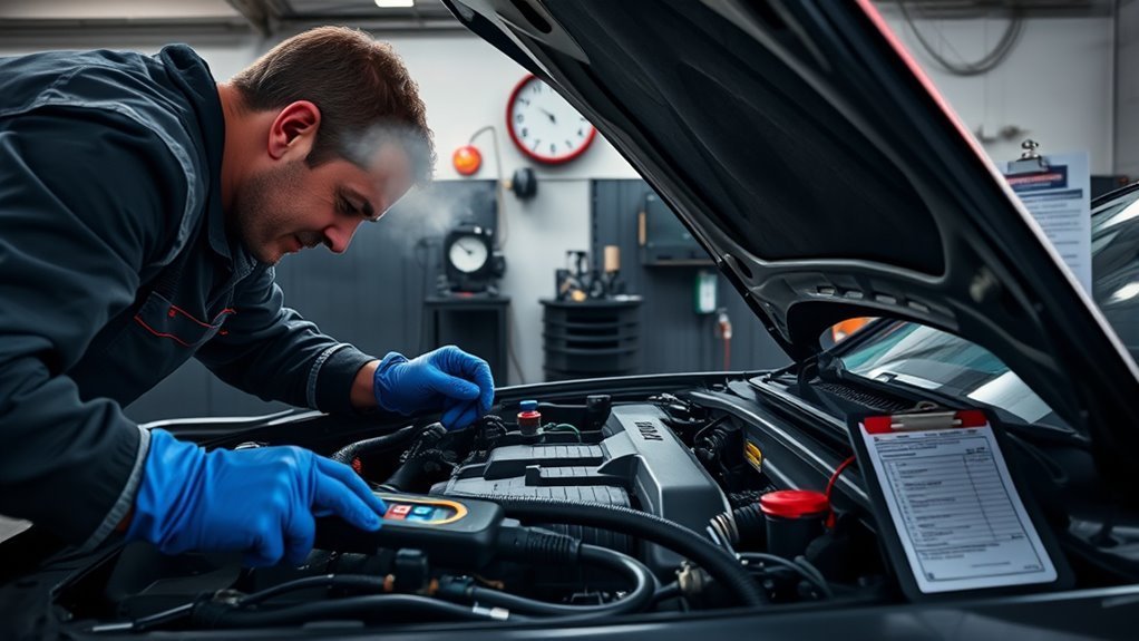 EVAP Check Engine Light: 5 Causes & Fixes 4 EVAP diagnostics and repairs using OBD-II scanning and low-pressure smoke testing