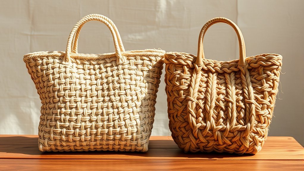 fiber types and weaving