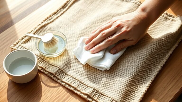 gentle surface cleaning method