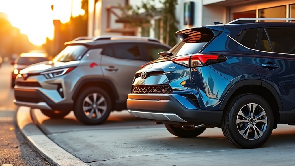 Toyota RAV4 Hybrid vs Plug-in Hybrid comparison showing fuel, EV range and ownership trade-offs