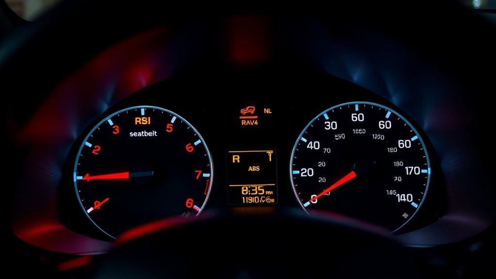 RAV4 dashboard warning light checklist: identify, verify, mitigate, document