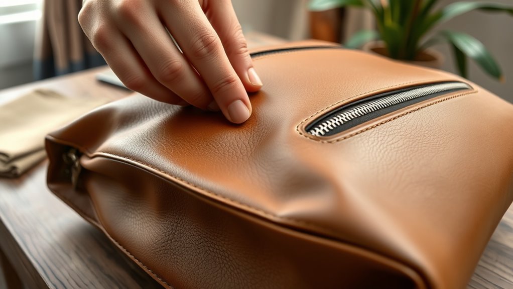 identifying genuine leather characteristics