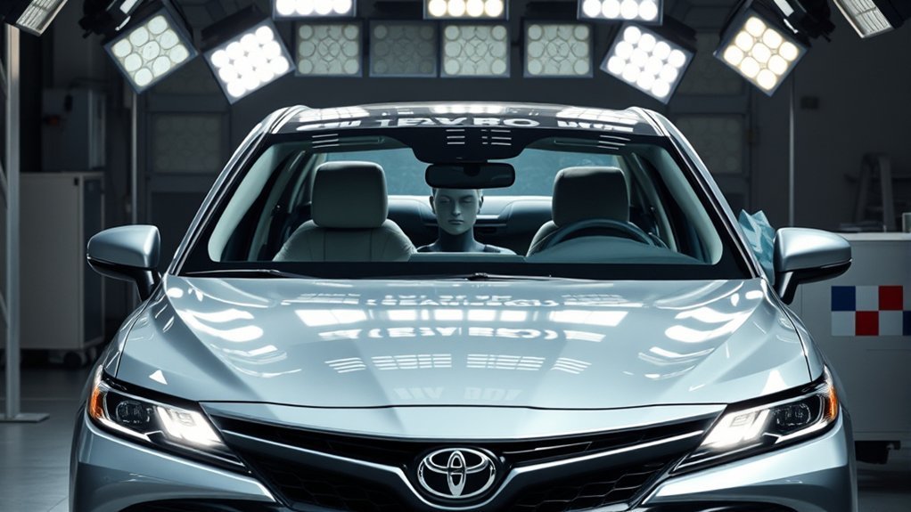 2025 Toyota Camry Safety Rating: NHTSA, IIHS, ANCAP 2 2025 Toyota Camry crash test safety performance