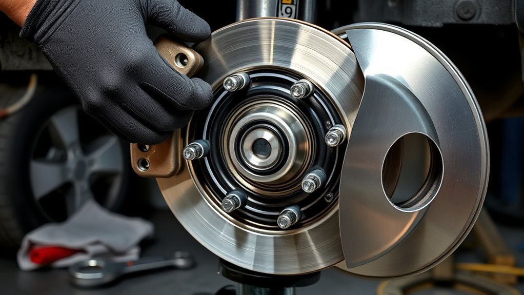 Inspecting a serviceable tapered wheel bearing and seal