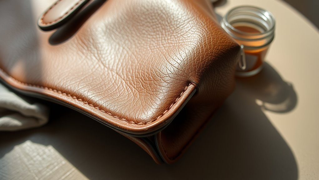 How to Repair Worn Leather Bag Corners and Limit Damage 2 inspect document assess damage