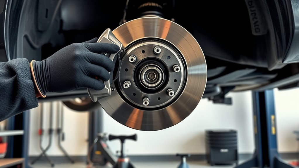 inspect wheel bearing play