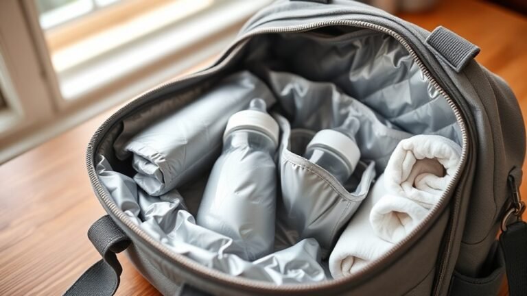 insulated pockets retain temperature