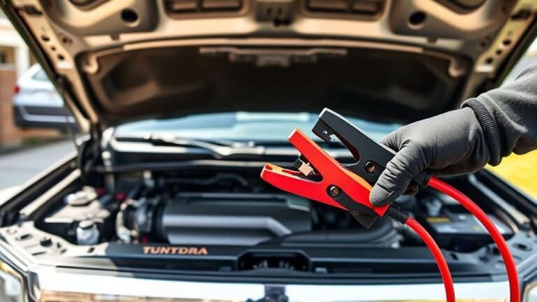 jump start tundra hybrid battery