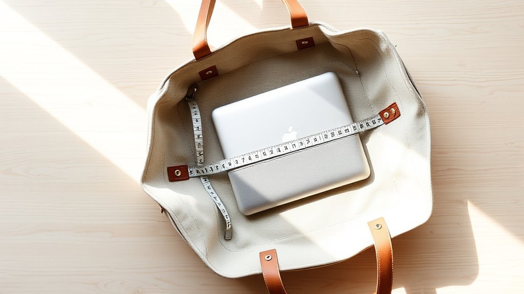 laptop tote bag compatibility