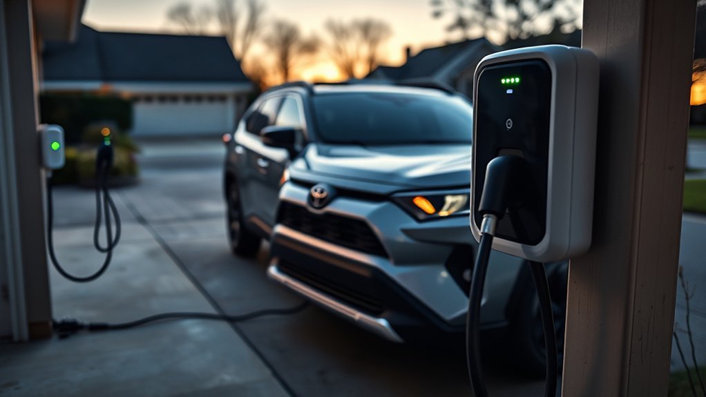 Level 2 charger recommended for faster RAV4 Prime home charging