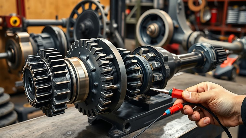 locking differential interaction with ABS traction control and AWD systems
